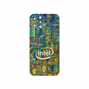 MAHOOT Intel Brand Cover Sticker for Apple iPhone 12 Pro Max