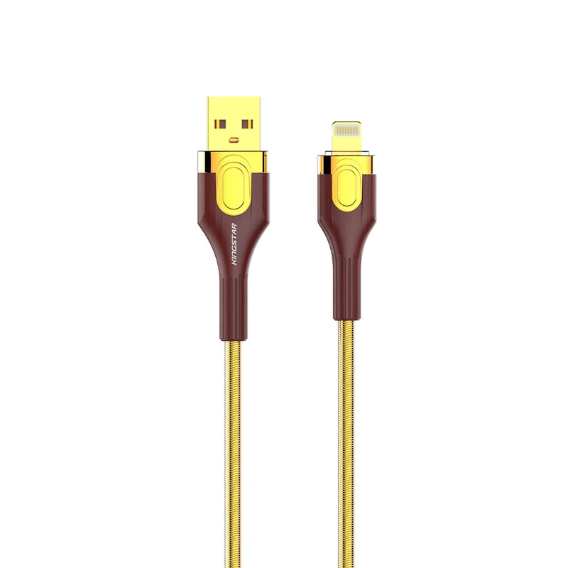 کابل تبدیل USB به لایتنینگ کینگ استار مدل K217i طول 1 متر