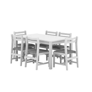 میز و صندلی ناهارخوری شش نفره گنجینه مدل نارون