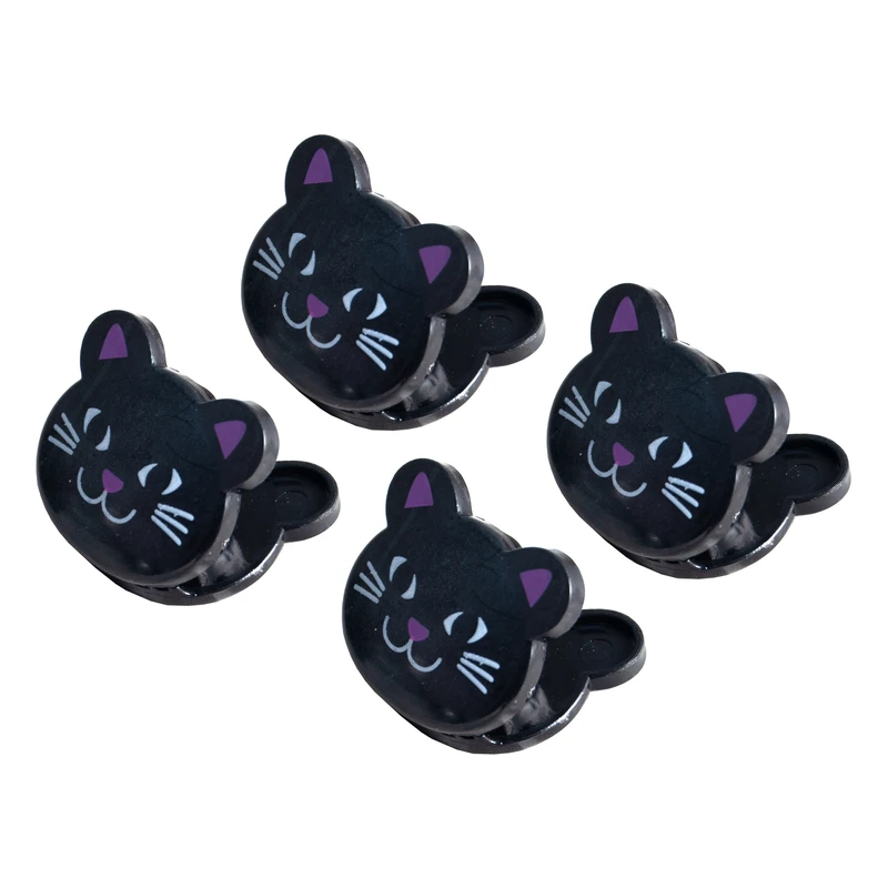 گیره مو طرح گربه کد 11578 مجموعه 4 عددی