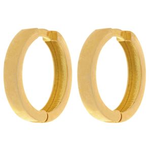 نقد و بررسی گوشواره طلا 18 عیار زنانه طلای مستجابی مدل آینه ای گرد کد 02 توسط خریداران