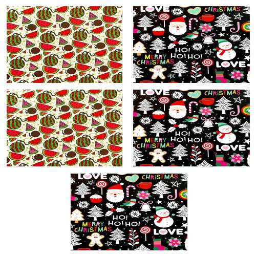 کاغذ کادو مدل یلدا بسته 5 عددی