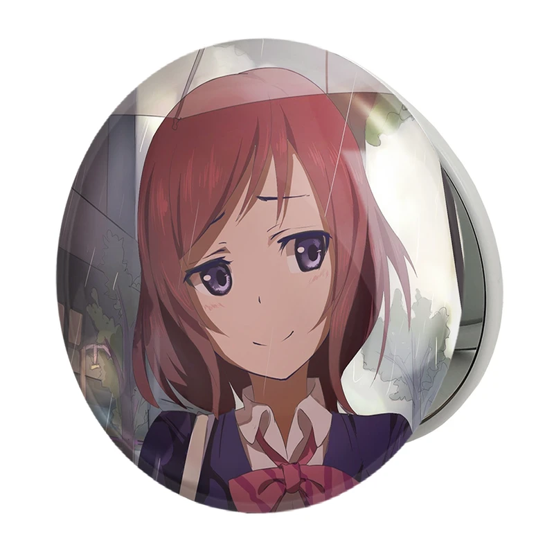 آینه جیبی خندالو طرح ماکی انیمه لاو لایو Love Live مدل تاشو کد 18294 