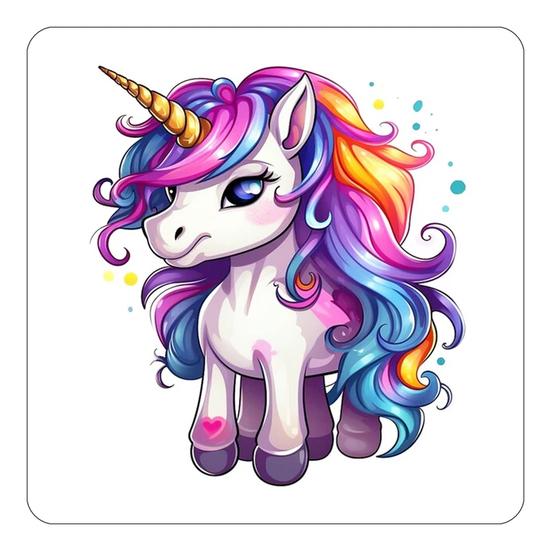 مگنت کاکتی طرح اسب تک شاخ و یونیکورن مدل mp30195