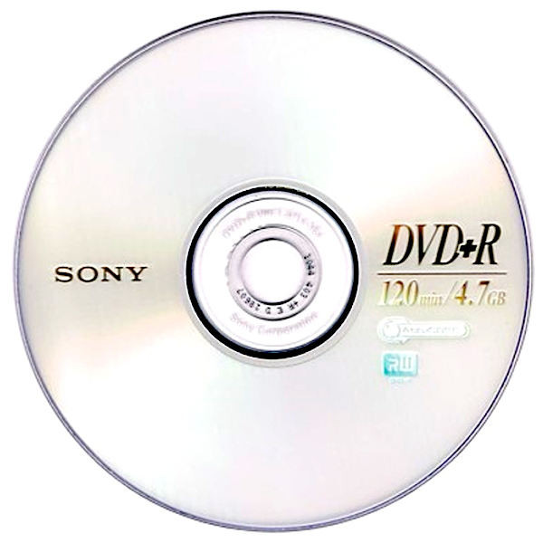 دی وی دی خام سونی مدل DVD+R بسته 2 عددی