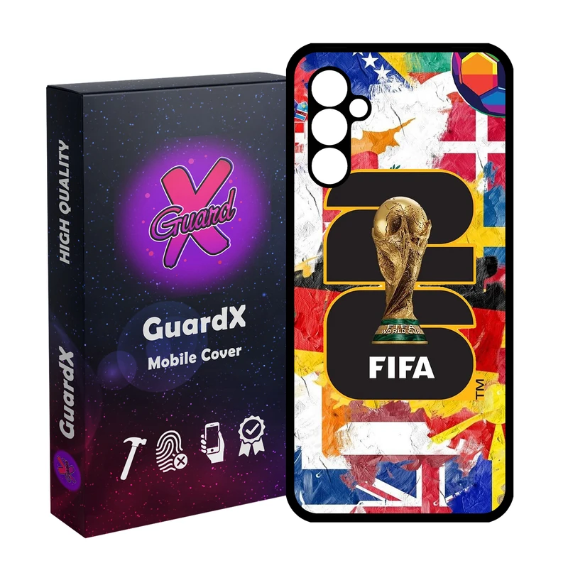 کاور گارد ایکس طرح جام جهانی مدل 11069 مناسب برای گوشی موبایل سامسونگ Galaxy A24/A24 4G/M34 5G