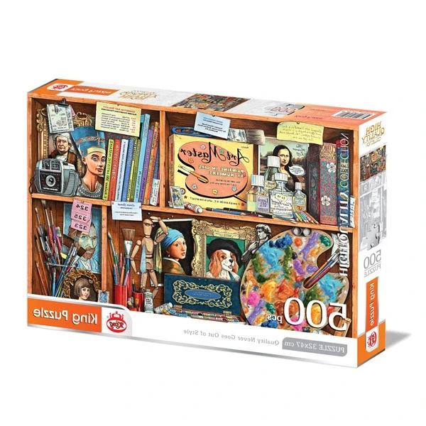 پازل 500 تکه کینگ مدل نقاشی