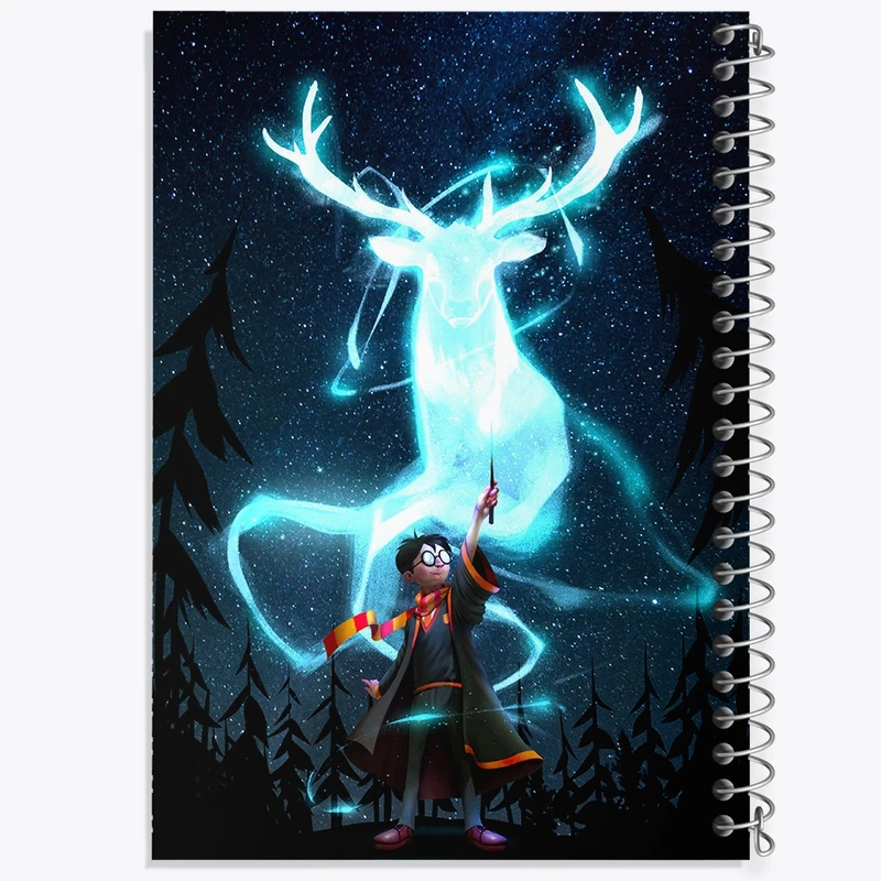 دفتر مشق 50 برگ خندالو طرح هری پاتر (Harry Potter) کد F2457