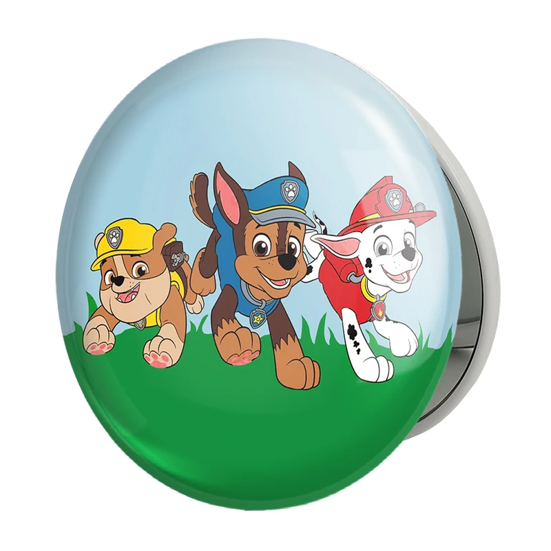 آینه جیبی خندالو طرح انیمیشن سگ های نگهبان مدل تاشو کد 26929 