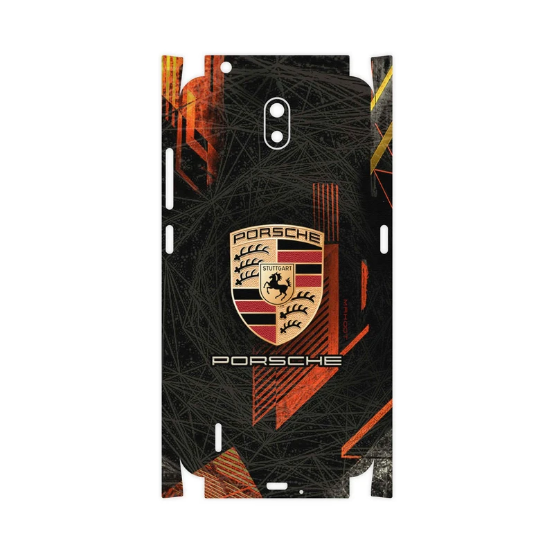 برچسب پوششی ماهوت مدل Porsche-Logo-FullSkin مناسب برای گوشی موبایل نوکیا C1