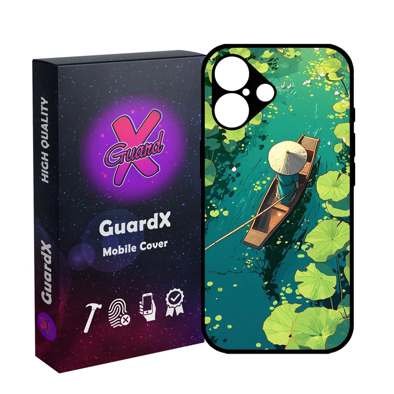 کاور گارد ایکس طرح مرداب مدل 10890 مناسب برای گوشی موبایل اپل iPhone 16