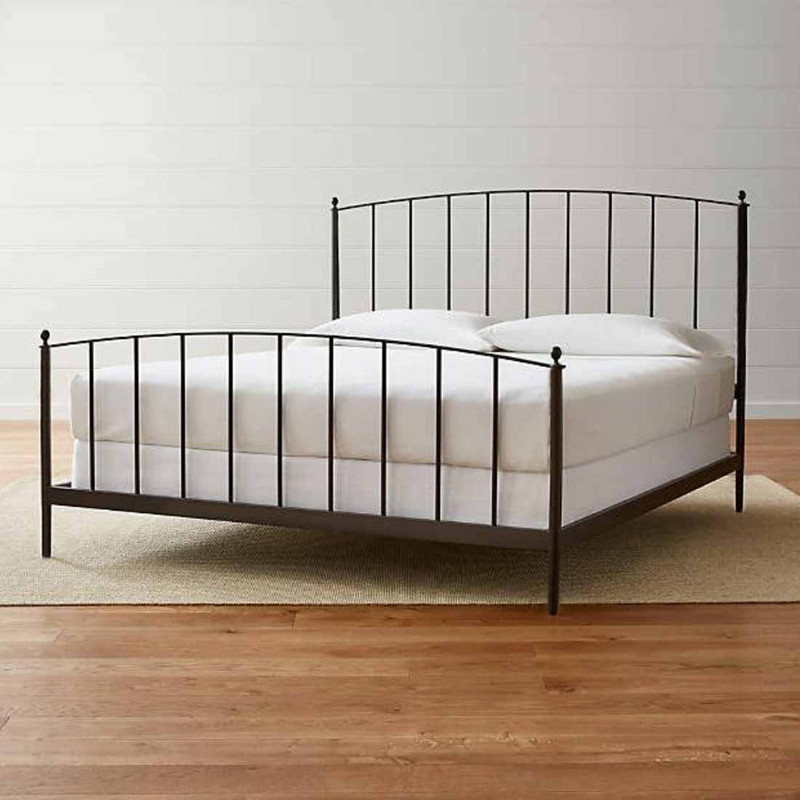 تختخواب دو نفره قائم مدل فلزی  کد TF09 سایز 160x200 سانتیمتر