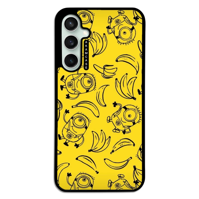 کاور آکام مدل AMC-WSGS23FE-MINIONS14 مناسب برای گوشی موبایل سامسونگ Galaxy S23 FE