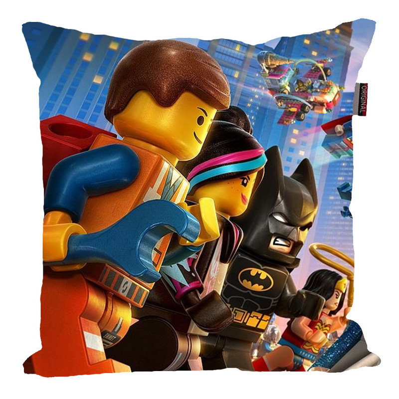 کوسن کودک مدل کارتون لگو کد 175