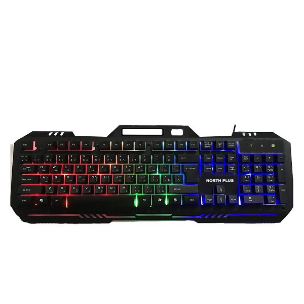 کیبورد مخصوص بازی نورث پلاس مدل KEYBOARD PHANTOM K101