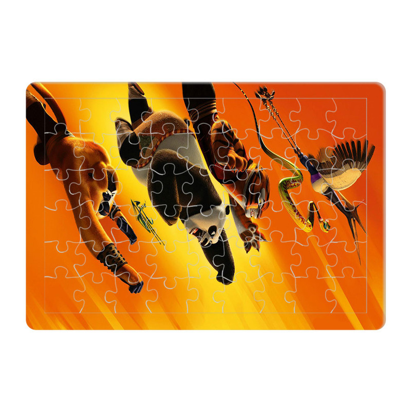 پازل 54 تکه طرح پاندا کونگ فوکار مدل P1004