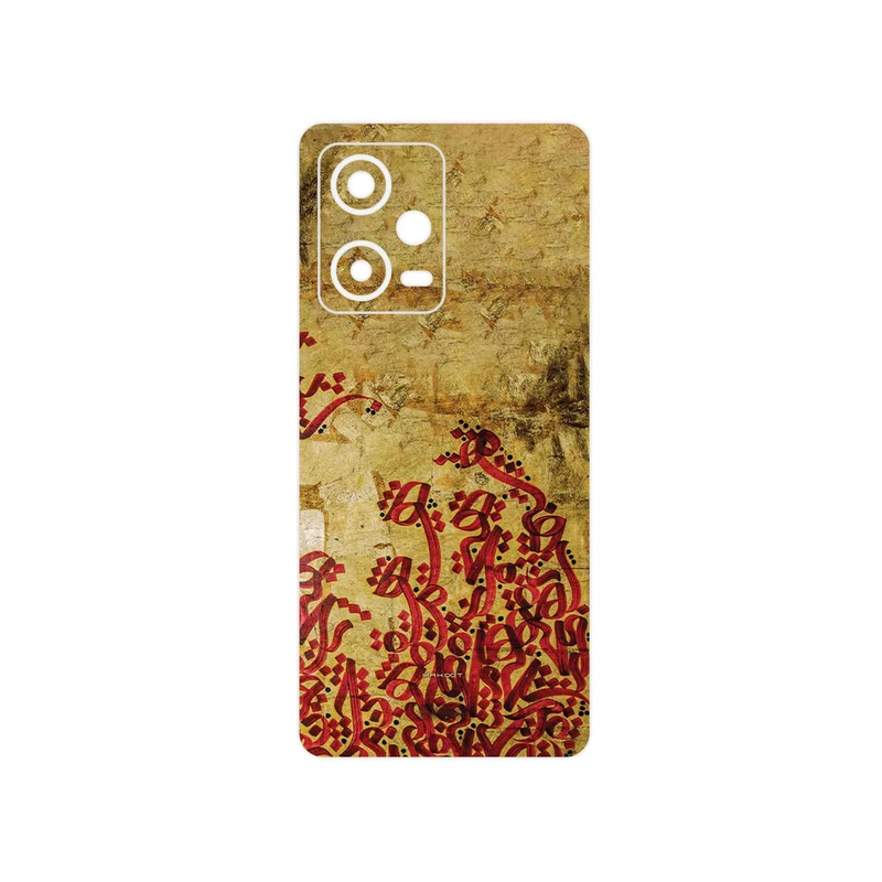 برچسب پوششی ماهوت مدل Nastaliq_5 مناسب برای گوشی موبایل شیائومی Redmi Note 12 Pro