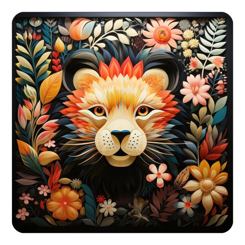 مگنت کاکتی طرح حیوانات رنگی مدل mp26535