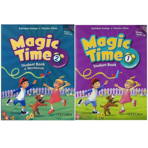 کتاب magic time اثر Kathleen Kampa and Charles Vilina انتشارات oxford دوجلدی کتاب magic time اثر Kathleen Kampa and Charles Vilina انتشارات oxford دوجلدی