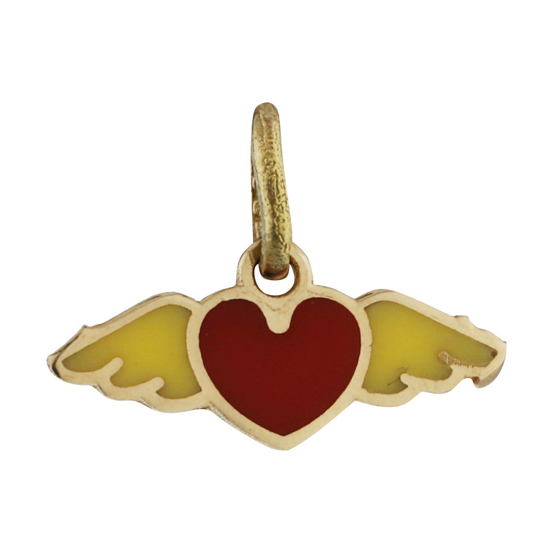 آویز گردنبند طلا 18 عیار دخترانه مایا ماهک مدل MM1698