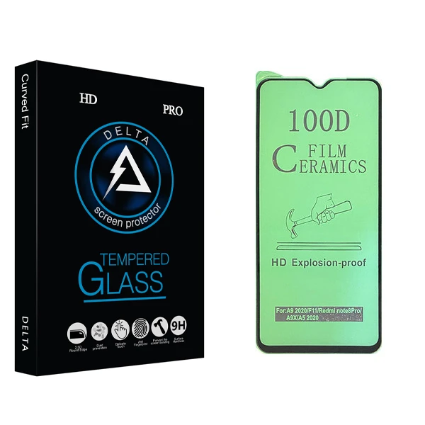 محافظ صفحه نمایش سرامیکی دلتا مدل Fit مناسب برای گوشی سامسونگ REDMI NOTE 8 PRO / A20 s / A5 2020