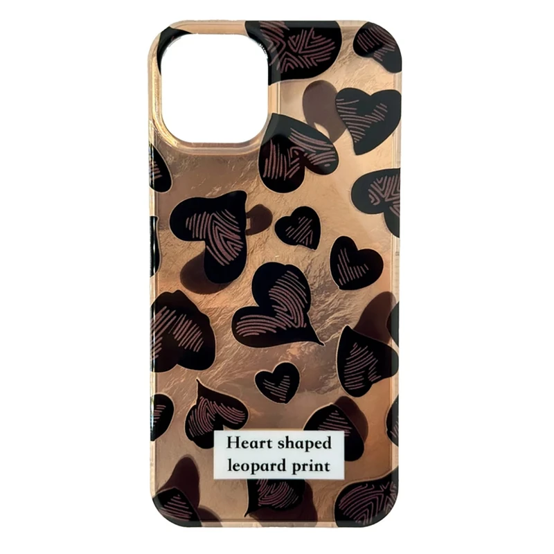 کاور طرح قلب و پلنگی مناسب برای گوشی موبایل اپل IPHONE 13 PRO