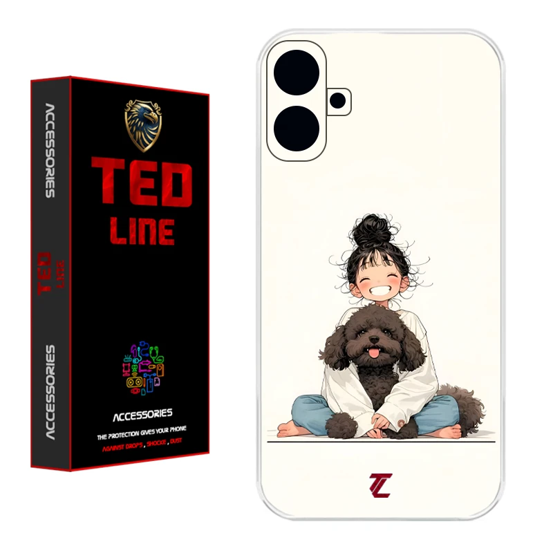 کاور تدلاین طرح سگ کد 1199 مناسب برای گوشی موبایل سامسونگ Galaxy A07