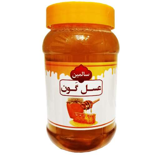 عسل گون طبیعی سالمین - 900 گرم 