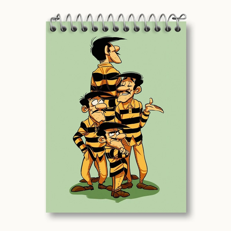 دفتر یادداشت 50 برگ خندالو مدل لوک خوش شانس کد 29331