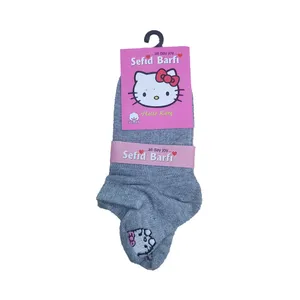 جوراب ساق کوتاه دخترانه مدل 789635