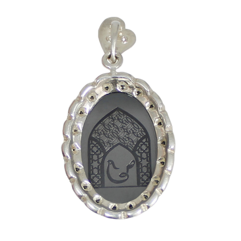 آویز گردنبند زنانه مدل حدید اردیبهشت ماه کد 4887