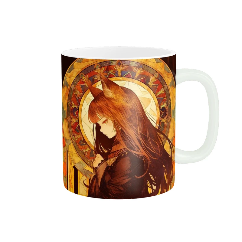 ماگ پادآفرین مدل انیمه Spice and Wolf کد 4964