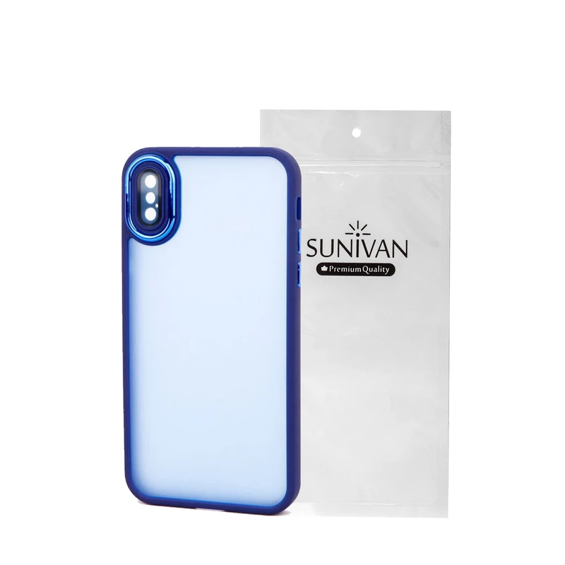 کاور سانیوان مدل NEW METAL طرح CLEAR مناسب برای گوشی موبایل اپل IPHONE XS MAX