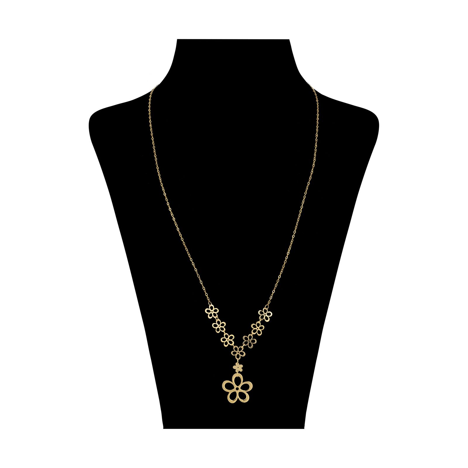 گردنبند طلا 18 عیار زنانه مایا ماهک مدل MM1186 -  - 1