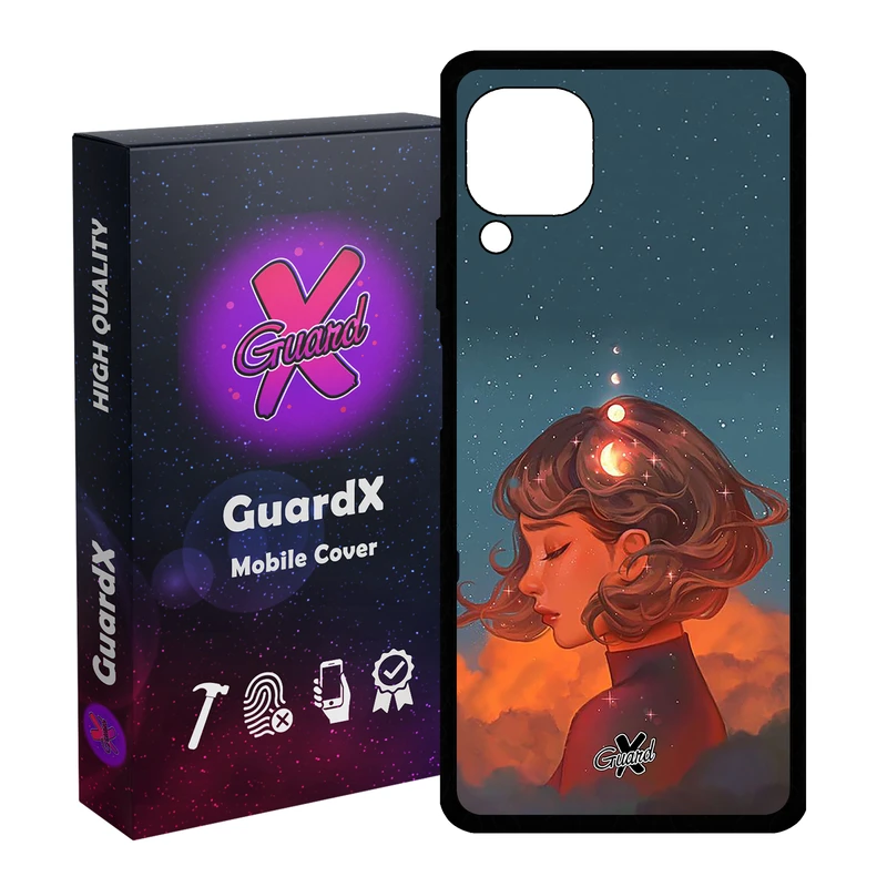 کاور گارد ایکس طرح Girl مدل Glass10302 مناسب برای گوشی موبایل هوآوی Nova 7i / Nova 6 SE / P40 Lite