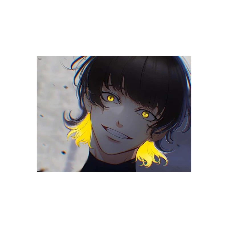 استیکر لپ تاپ و موبایل مدل انیمه طرح بلو لاک مگورو باچیرا blue lock Meguru Bachira کد 1455