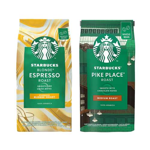 دانه قهوه استارباکس - 400 گرم بسته دو عددی