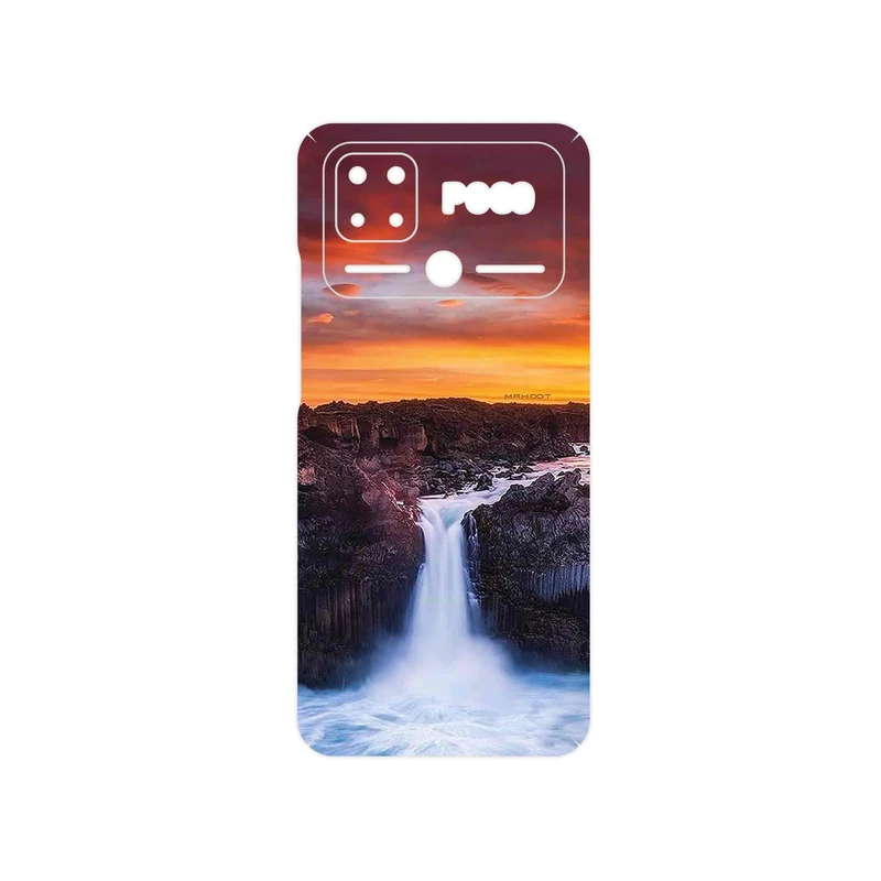 برچسب پوششی ماهوت مدل Waterfall مناسب برای گوشی موبایل شیائومی Poco C40