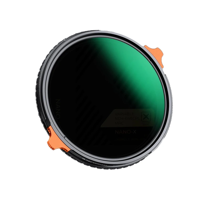 فیلتر لنز کی اند اف مدل  VARIABLE ND4-64+CPL NO X CROSS SHADOW MRC NANO X - 77MM