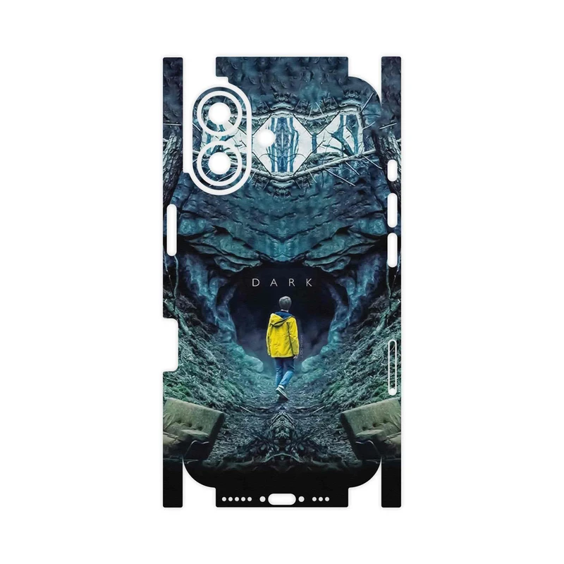 برچسب پوششی ماهوت مدل Dark-FullSkin مناسب برای گوشی موبایل اپل iPhone 16