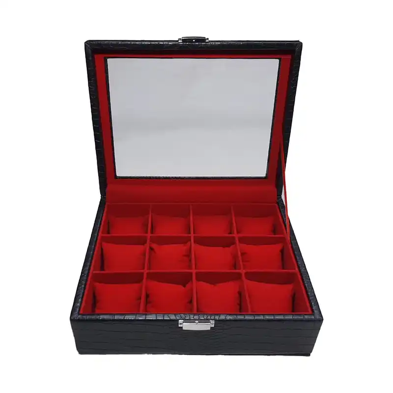 جعبه ساعت مدل در شیشه ای 12