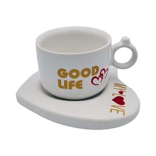 فنجان و نعلبکی مدل قلبی کد 14124xGoodLife