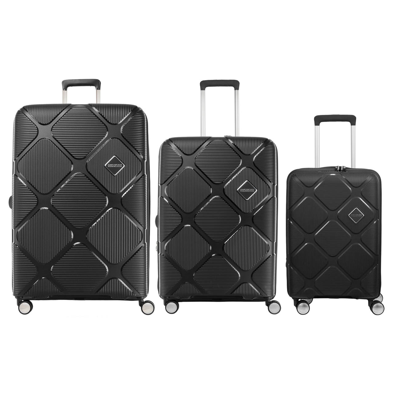 مجموعه سه عددی چمدان امریکن توریستر مدل INSTAGON HJ4 -  - 5