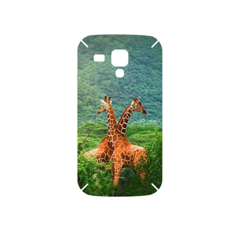 برچسب پوششی ماهوت مدل Giraffe مناسب برای گوشی موبایل سامسونگ Galaxy S Duos GT S7562