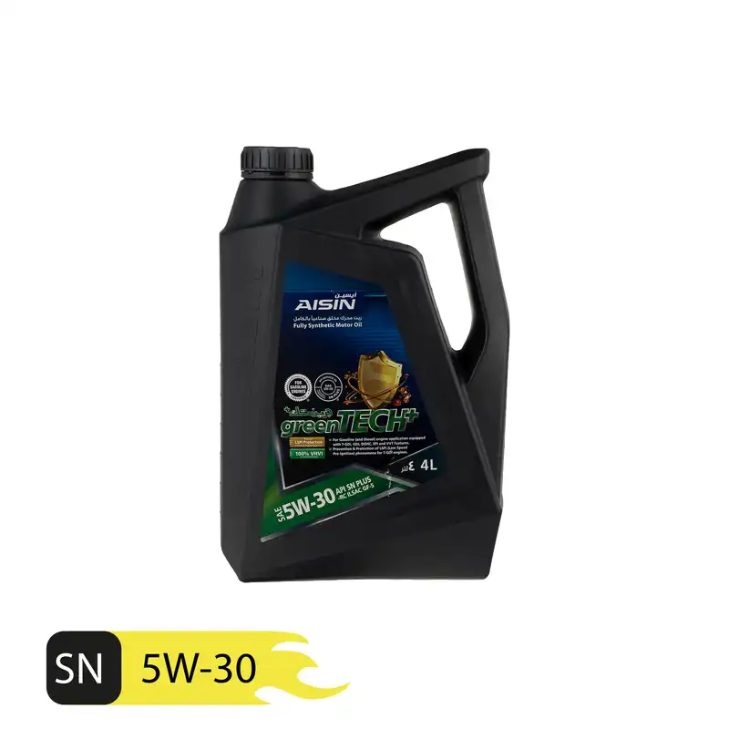 روغن موتور خودرو آیسین مدل 5W-30 SN PLUS حجم 4000 میلی لیتر