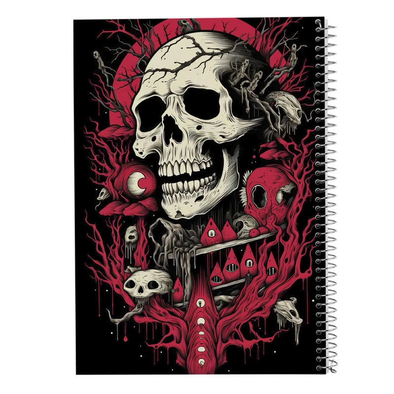 دفتر نت موسیقی 50 برگ مدوپد مدل ChainSaw Man کد DF10918