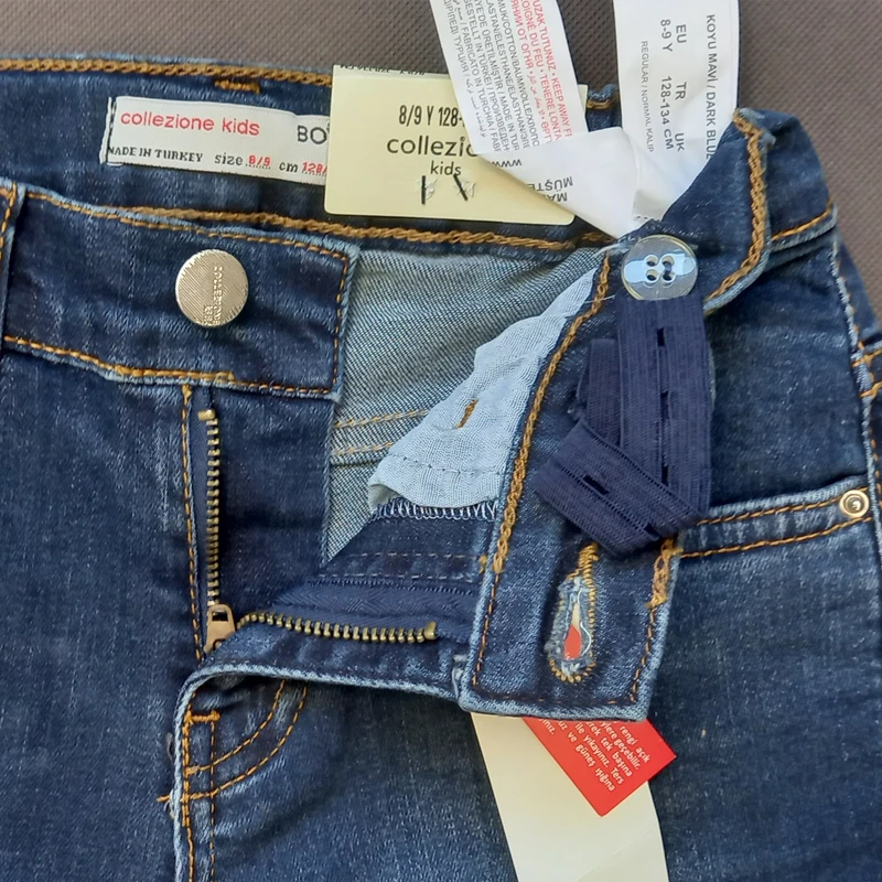 عکس شماره 3 : شلوار جین پسرانه کولزیون مدل کلاسیک کد 323