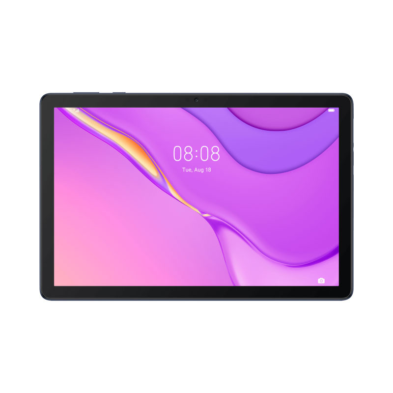 تبلت هوآوی مدل MatePad T10s ظرفیت 32 گیگابایت و رم 2 گیگابایت به‌همراه کارت حافظه microSDXC توشیبا مدل EXCERIA M302-EA ظرفیت 64 گیگابایت به همراه آداپتور SD