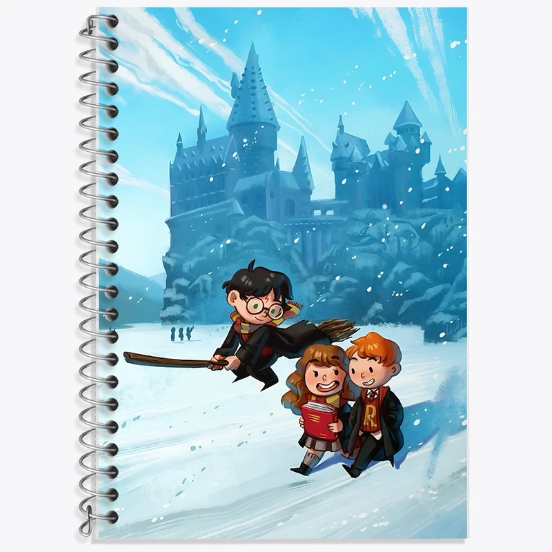 دفتر نت موسیقی 50 برگ خندالو طرح هری پاتر (Harry Potter) کد F8211
