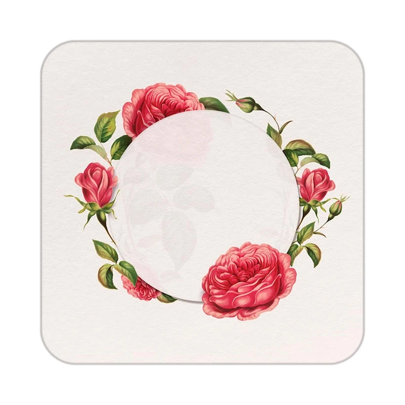 زیر لیوانی کاکتی طرح گل مدل mp18605